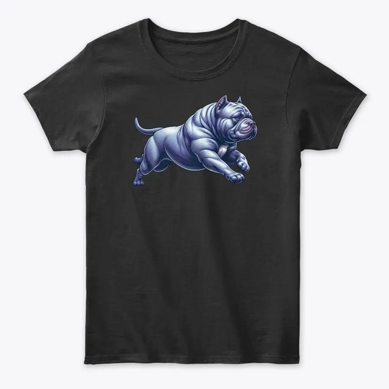 Running American Bully