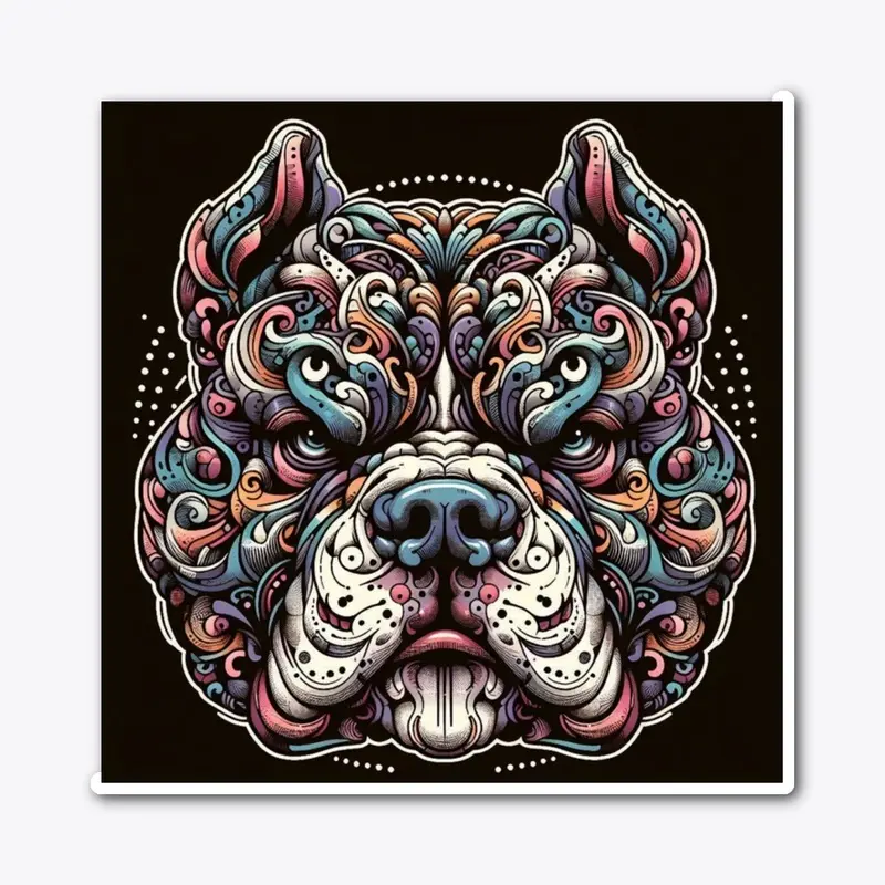 Decorative American Bully IX