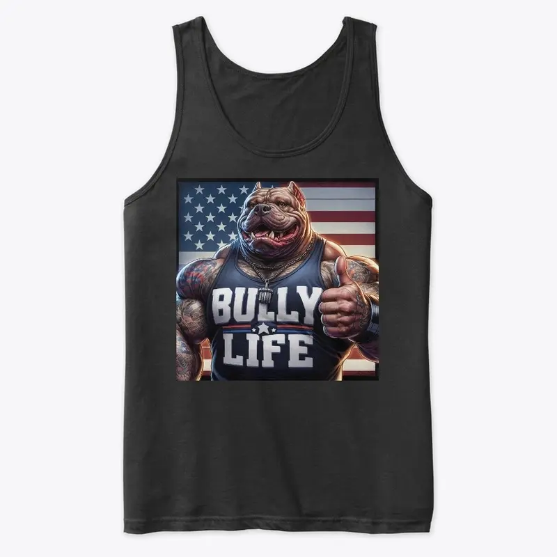 American Bully Life Muscle Man