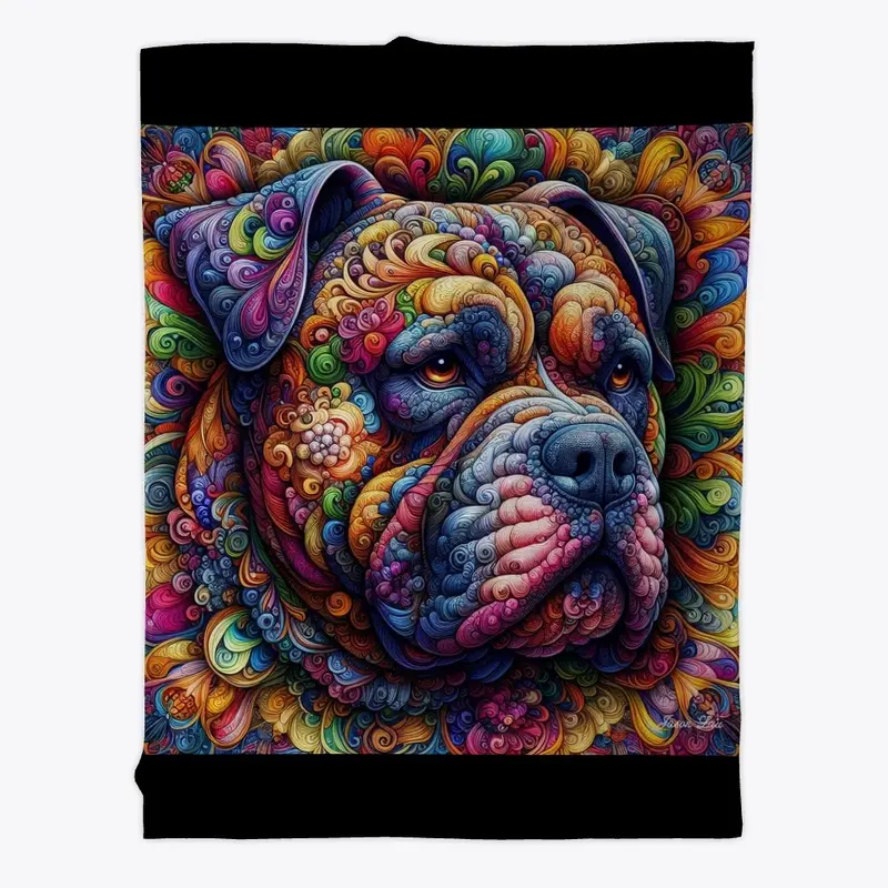 American Bully Decorative Art