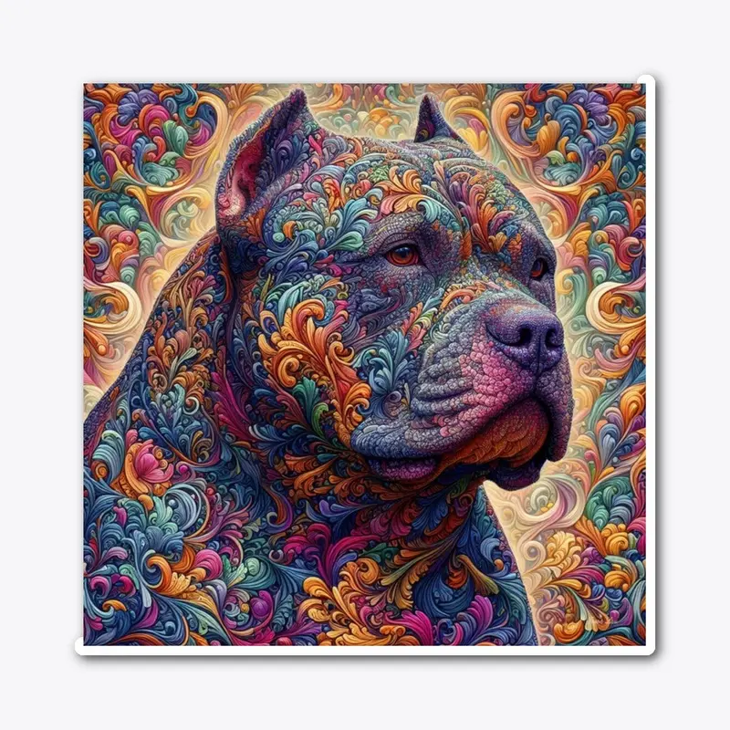 Decorative Ornate American Bully